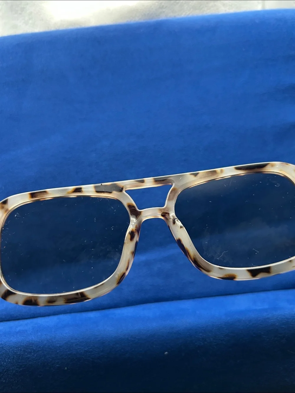 Aire Aquarius Cookie Tort Smoke Tint Aviator Sunglasses